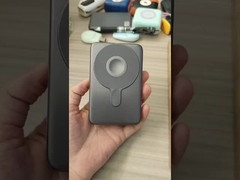 সৃজনশীল স্ট্যান্ড সহ 3 ইন 1 ম্যাগনেটিক পাওয়ার ব্যাংক