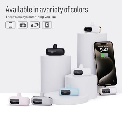 ইউনিভার্সাল বিল্ট ইন ক্যাবল পাওয়ার ব্যাংক 20000mAh পোর্টেবল চার্জার