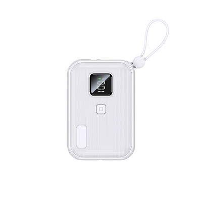 5W/7.5W ওয়্যারলেস মিনি পাওয়ার ব্যাংক 10000mAh চার্জ টাইপ সি ইনপুট আউটপুট লাইটওয়েট এবিএস পিসি ডিজাইন