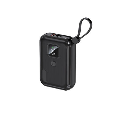 ভালো দাম 180 গ্রাম ছোট হালকা শক্তি ব্যাংক 10000mAh সহজ বহনযোগ্য 21700 ব্যাটারি প্রকার অনলাইন