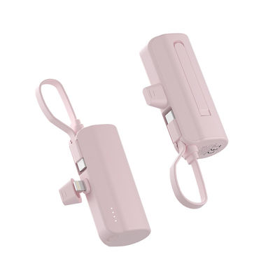 কাস্টম টেইল প্লাগ পাওয়ার ব্যাংক হালকা ওজন 5V/2A ইনপুট অন দ্য গো চার্জিং এর জন্য