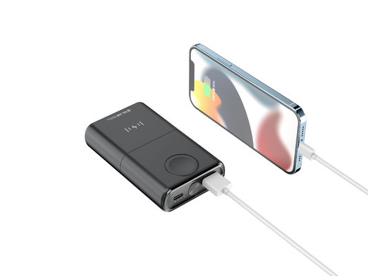 ম্যাগনেটিক পাওয়ার ব্যাংক অ্যাডসর্পশন 5000mAh লি পলিমার 5V/2.4A ওভারচার্জ সুরক্ষা সহ চার্জিং