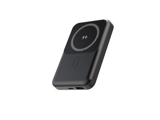 ওয়্যারলেস ম্যাগনেটিক পাওয়ার ব্যাংক 10000mAh 5W 7.5W লি পলিমার ব্যাটারি প্রকার