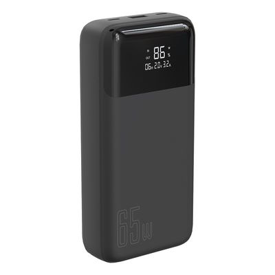 ভালো দাম 65W PD পাওয়ার ব্যাংক দ্রুত চার্জিং ইউনিভার্সাল পোর্টেবল পাওয়ার ব্যাংক 200000mAh অনলাইন