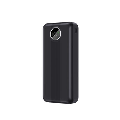 পোর্টেবল ব্লু হোয়াইট পিডি পাওয়ার ব্যাংক 10000mAh ABS পিসি 20W নামমাত্র শক্তি সহ