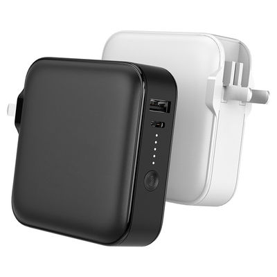 ওয়াল প্লাগ পাওয়ারব্যাঙ্ক PD22.5W আউটপুট ভোল্টেজ LED সূচক শর্ট সার্কিট সুরক্ষা সঙ্গে