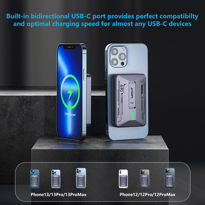ভালো দাম 5000mAh ফাস্ট ওয়্যারলেস চার্জিং পাওয়ার ব্যাংক OEM/ODM ম্যাগনেটিক পাওয়ার ব্যাংক অনলাইন
