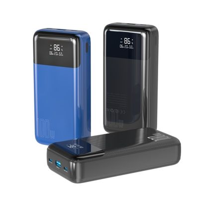 ভালো দাম 25000mAh ABS পিসি পাওয়ার ব্যাংক 100W ইউনিভার্সাল সামঞ্জস্য অনলাইন