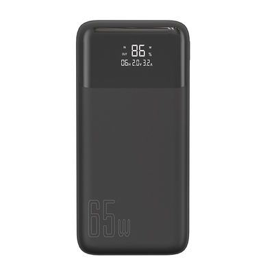 ভালো দাম কালো 65 ওয়াট পাওয়ার ব্যাংক 20000mah ইউনিভার্সাল পাওয়ার ব্যাংক বিল্ট ইন ফ্ল্যাশলাইট অনলাইন
